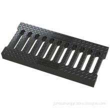 Composite material drainage grating